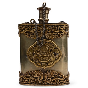 Brass Hip Flask