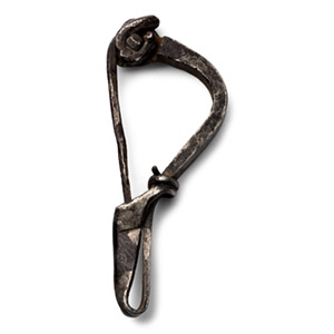 Iron Age Celtic Silver Bow Brooch
