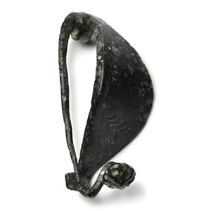 Iron Age Celtic Bronze La Tene Fibula
