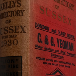 Kellys Sussex Directory - 1930