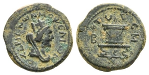 Cilicia, Mopsouestia-Mopsus AE 19mm.