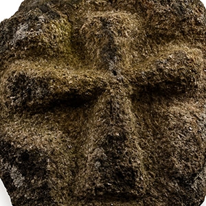Medieval Pilgrims Waymark Stone with Cross