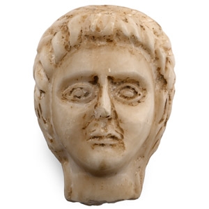 Grand Tour Marble Head of a Roman Gentleman
