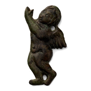 Georgian Bronze Putto Mount