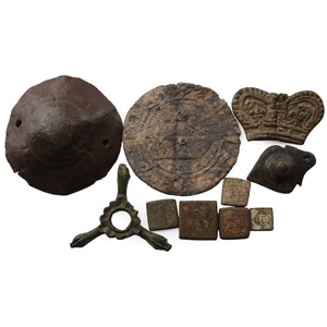Medieval and Later Bronze and Lead Artefact Group