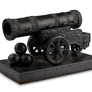 Bronze Grand Tour Moscow Cannon Model