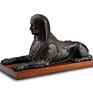 Bronze Grand Tour Egyptian Sphinx