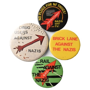 Anti-Nazis Related Vintage Pin Badge Collection
