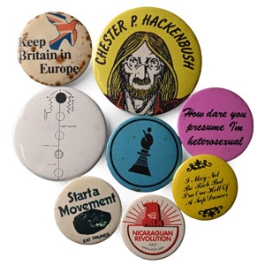 Miscellaneous Vintage Pin Badge Collection