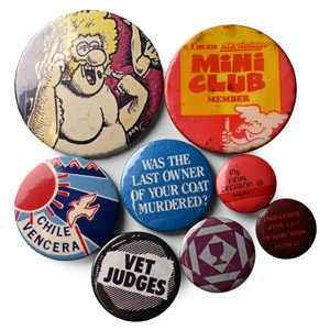Miscellaneous Vintage Pin Badge Collection