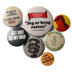 Miscellaneous Vintage Pin Badge Collection