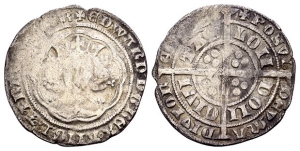 England. Plantagenet, Edward III AR Groat.