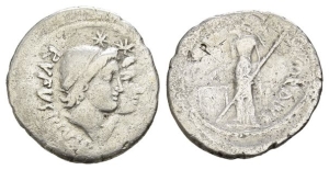Mn. Cordius Rufus AR Denarius.