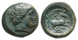 Kingdom of Macedon, Philip II AE Unit.