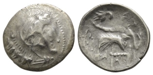 Celts in Middle Danube AR Drachm.