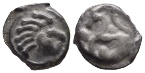 Celtic Northwest Gaul. Senones Potin Unit.