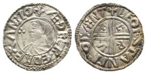 Anglo-Saxon, Kings of All England. Aethelred II AR Penny.