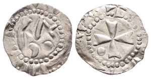 Ottonians. Heinrich der Vogler (the Fowler), King of East Francia (Germany) AR Obole.