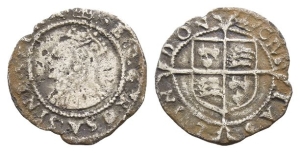 England. Tudor, Elizabeth I AR Penny.