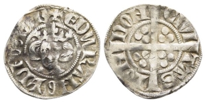England. Plantagenet, Edward I AR Penny.