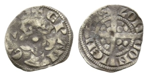 England. Plantagenet, Edward I AR Farthing.