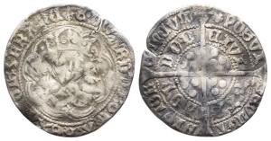 England. York, Edward IV AR Groat.