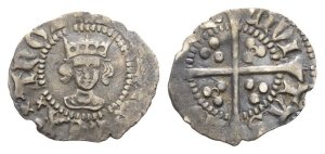England. Lancaster, Henry VI Halfpenny.