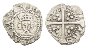 England. Lancaster, Henry VI Halfpenny.