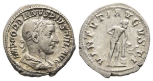 Gordian III AR Denarius.