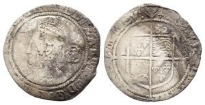 England. Tudor, Elizabeth I AR Sixpence.