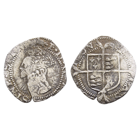 England. Tudor, Elizabeth I AR Penny.