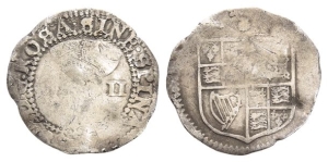 England. Stuart, James I AR Halfgroat.