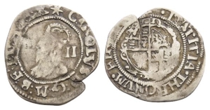 England. Stuart, Charles I Halfgroat.