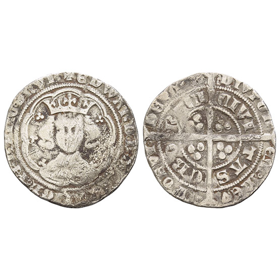 Plantagenet. Edward III AR Groat.