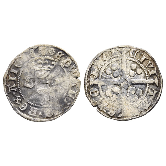 England. Plantagenet, Edward III AR Penny.