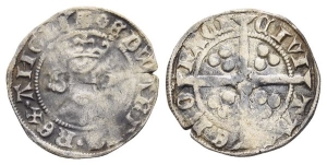England. Plantagenet, Edward III AR Penny.