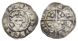 Plantagenet. Edward III AR Halfpenny.