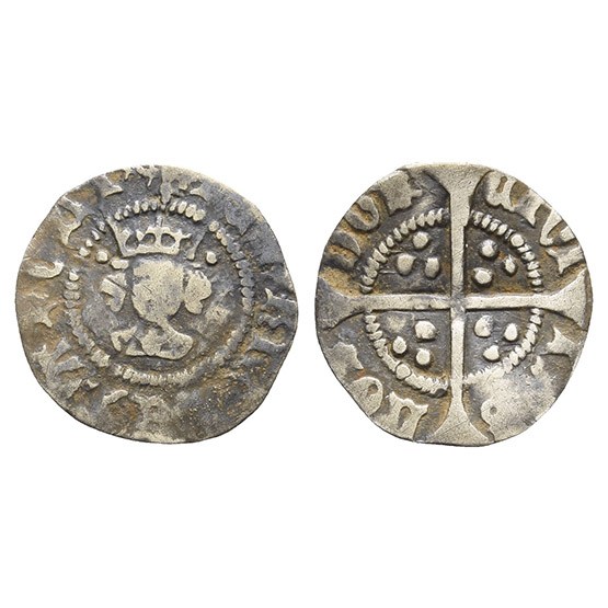 Lancaster. Henry VI AR Halfpenny.