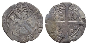 Lancaster. Henry VI AR Halfpenny.