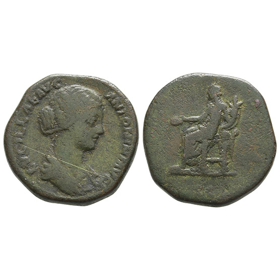 Lucilla AE Sestertius.