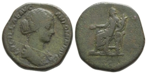 Lucilla AE Sestertius.