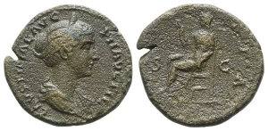Faustina II AE As.
