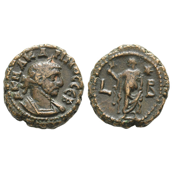Carinus BI Tetradrachm of Alexandria, Egypt.