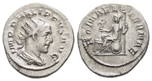 Philip I AR Antoninianus.