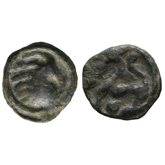 Celtic Northwest Gaul. Senones Potin Unit.