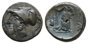 Lucania, Metapontion AE 16mm.