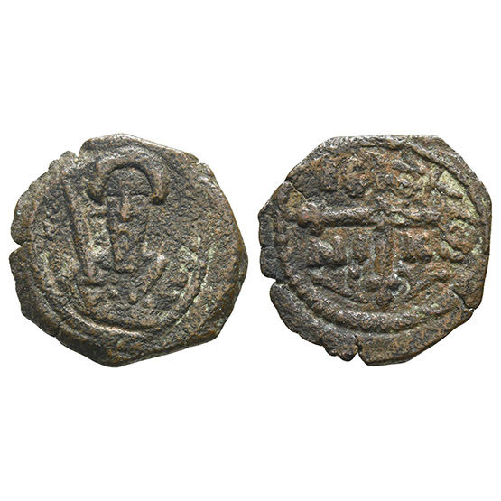 Crusaders, Tancred, as Regent AE Follis.