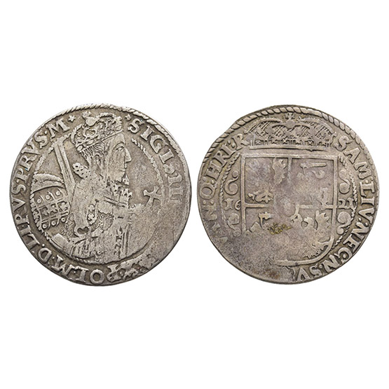 Poland. Sigismund III AR Quarter Thaler.