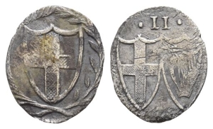 Great Britain, Commonwealth of England AR Halfgroat.