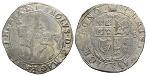 England. Stuart, Charles I AR Halfcrown.